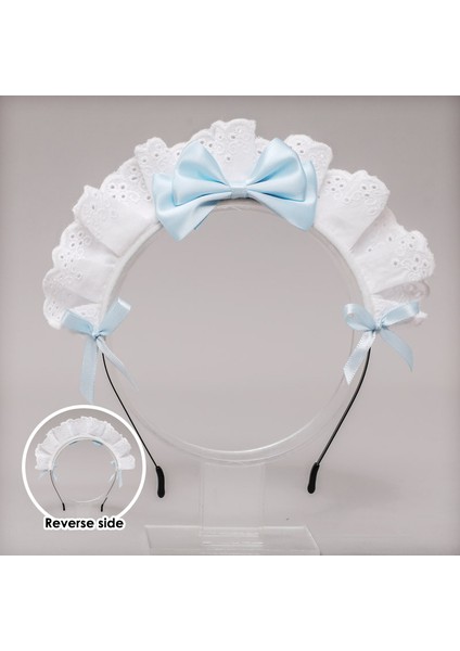 Dantel Yay Sevimli Kafa Bandı Örgü Lolita Cosplay Parti Aksesuarları Hizmetçi Saç Çemberler (Yurt Dışından) modelleri