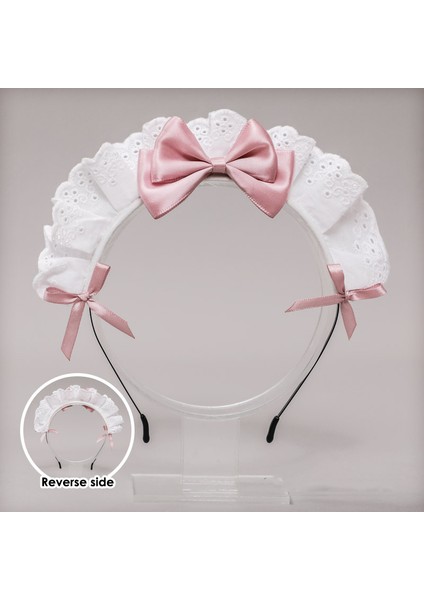 Dantel Yay Sevimli Kafa Bandı Örgü Lolita Cosplay Parti Aksesuarları Hizmetçi Saç Çemberler (Yurt Dışından) fırsatları