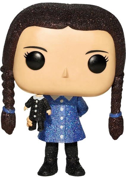 Pop Television The Addams Family - Wednesday Addams Diamond Glitter Black