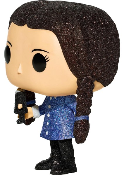Pop Television The Addams Family - Wednesday Addams Diamond Glitter Black