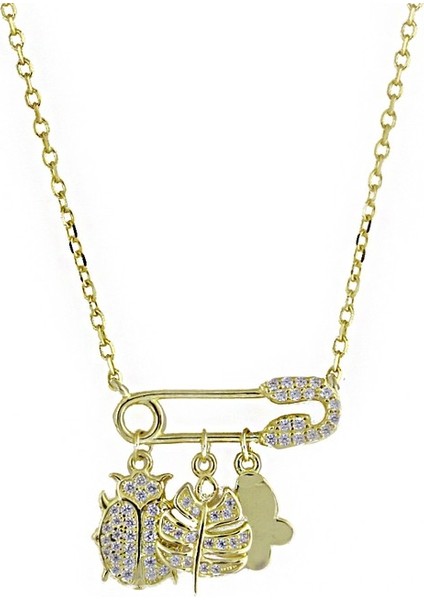 Uğur Böceği Gümüş Kolye KL2234, 925 Ayar Kadın Gümüş Kolye fiyatları