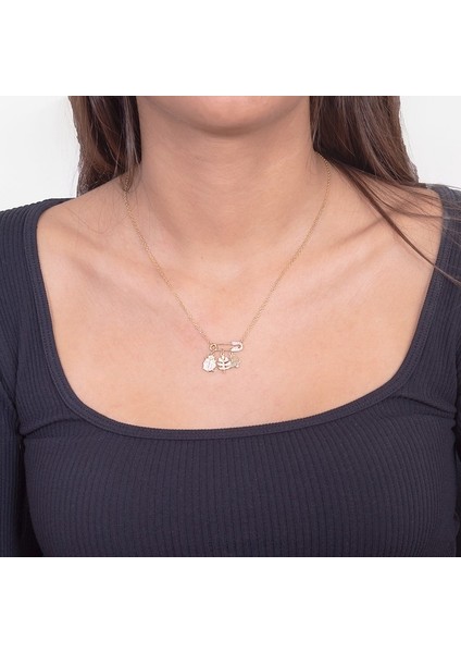Uğur Böceği Gümüş Kolye KL2234, 925 Ayar Kadın Gümüş Kolye modelleri