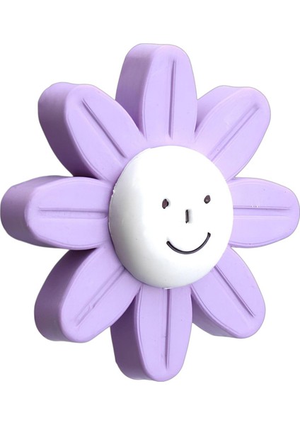 Mobilya Plastik Papatya Kulp Lila Renk Çoçuk Odası Kız Erkek Dolap Kapak Kulpu Çekmece Kulbu 5 Adet fiyatları