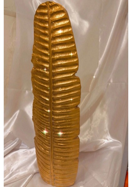 Yaprak Vazo Gold Vazo 57CM modelleri