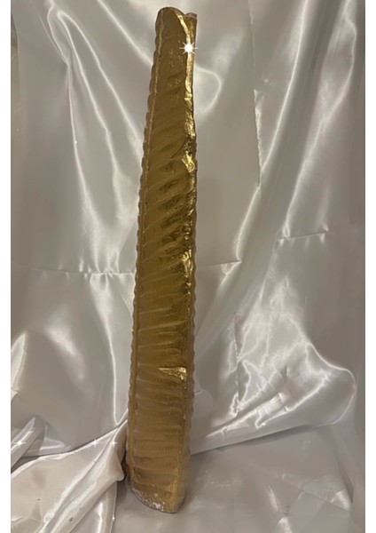 Yaprak Vazo Gold Vazo 57CM fırsatları