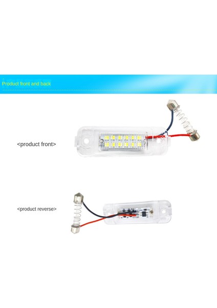 Canbus Hata Ücretsiz LED Lisans Numarası Plaka Işık Lambası Mercedes-Benz M-Class ml X164 W164 W163 W251 (Yurt Dışından) fırsatları