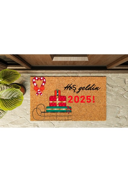 Kapı Önü Paspası Yeni Yıl 2025 Özel Tasarım Koko Model 149 fırsatları