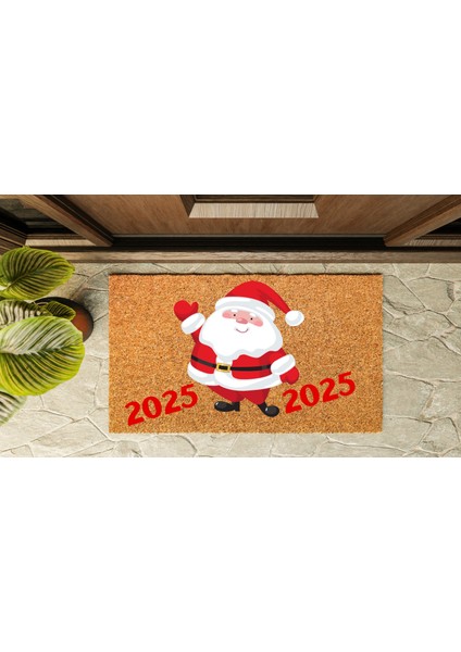 Kapı Önü Paspası Yeni Yıl 2025 Özel Tasarım Koko Model 154
