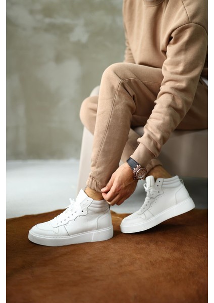 - Beyaz Deri Bot Beyaz modelleri