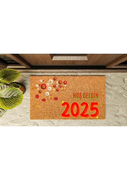 Kapı Önü Paspası Yeni Yıl 2025 Özel Tasarım Koko Model 139 fırsatları