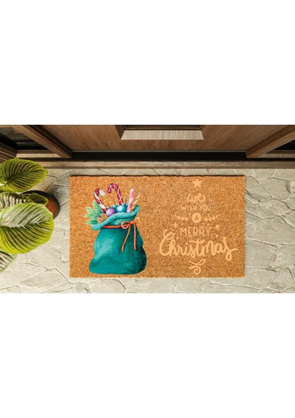 Kapı Önü Paspası Yeni Yıl 2025 Özel Tasarım Koko Model 177 fırsatları