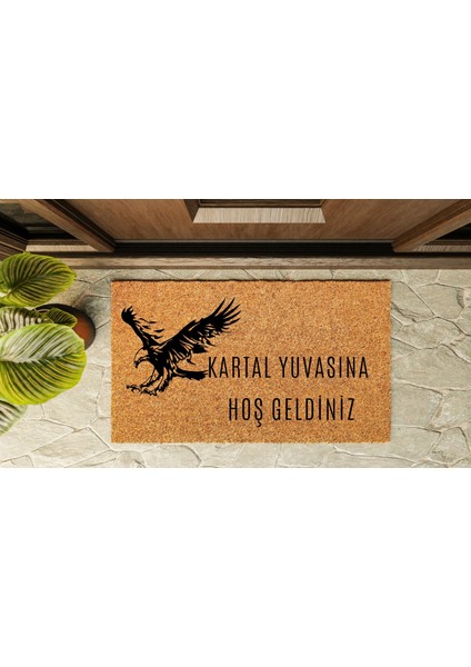 Kapı Önü Paspası Kişiye Özel Yazı Yazılır Koko Model Kartal PK-1558 indirimleri