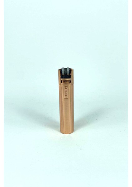 Clipper Metal Çakmak Mat Rose Renk (Kişiye Özel Isim Yazdırılır)