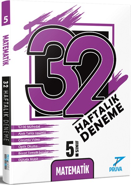 (Sınıf: 5) Matematik Soru Bankası / 32 Hafta Denemeleri