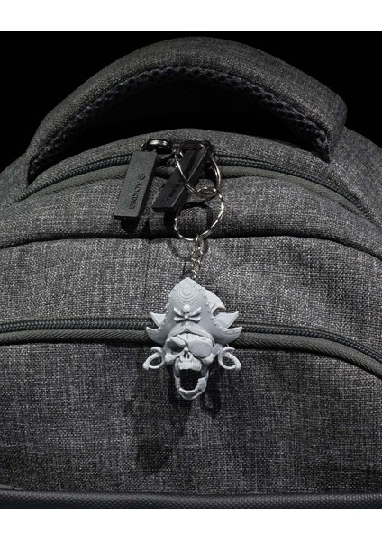 Korsan Kafatası Anahtarlık - 3D Baskı Cesur ve Gotik Tasarım Katman fiyatları