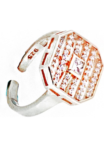 Baget Gümüş Yüzük SB1138