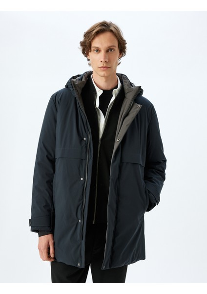 Anorak Mont Slim Fit Fermuarlı modelleri