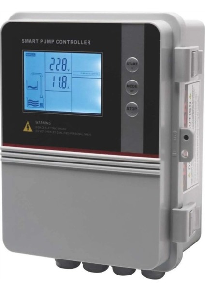 0,37 - 2.2 Kw (0.5 Hp - 3 Hp) Monofaze 220V Dalgıç Pompa Koruma ve Kontrol Panosu