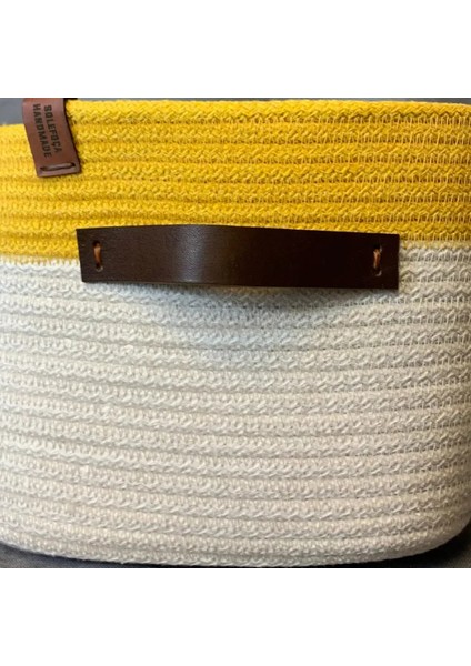 El Yapımı Doğal ve Modern Dekoratif Dolap Içi Düzenleyici Sepet / Organizer indirimleri