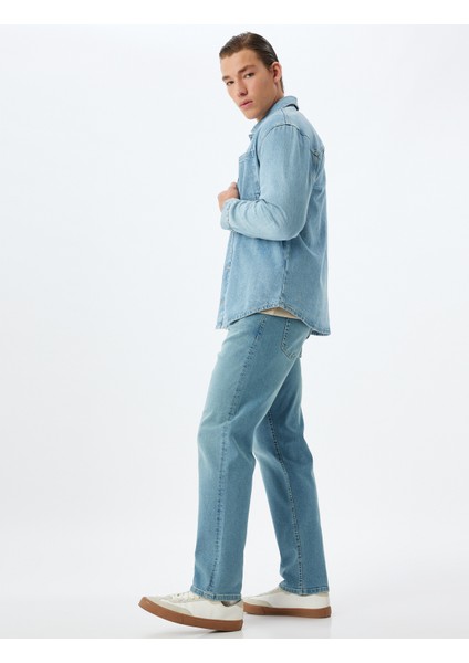 Straight Fit Kot Pantolon - Mark Jean