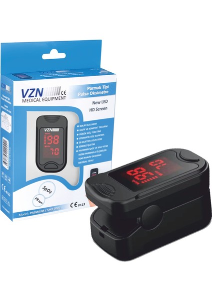 Pulseoximetre Parmaktan Oksijen Ölçer Led Ekran fiyatları