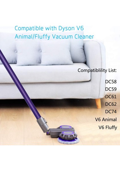 Dyson V6 Animal V6 DC58 DC59 DC61 DC62 Için Elektrikli Zemin Başlığı (Yurt Dışından) modelleri