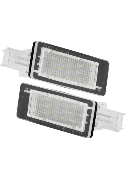 Dacia Duster 10-15 Için Araç LED Plaka Lambası (Yurt Dışından)