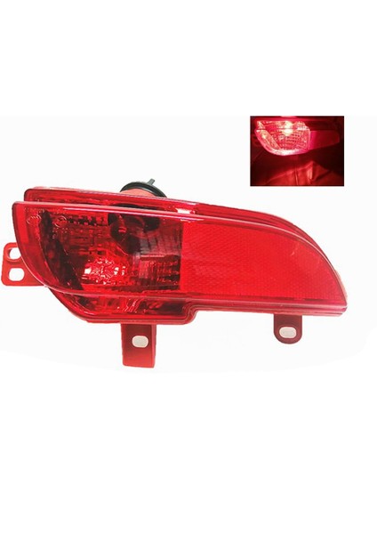 6350HA Peugeot 206 207 Için Solda Ampul ile Araba Arka Tampon Işık Ters Kuyruk Sis Lambası Reflektör (Yurt Dışından)