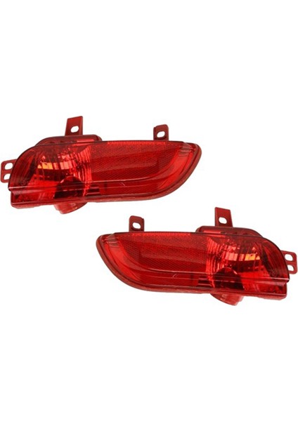 6350HA Peugeot 206 207 Için Solda Ampul ile Araba Arka Tampon Işık Ters Kuyruk Sis Lambası Reflektör (Yurt Dışından)