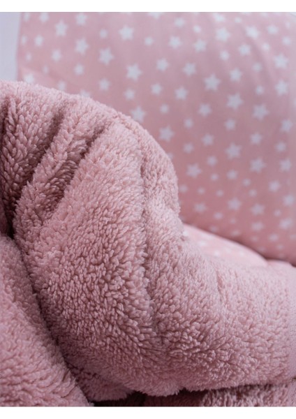 Tek Kişilik Welsof Star Desenli Pembe Yorgan Seti Battaniye - Yorgan ve Çarşaf Takımı fiyatları