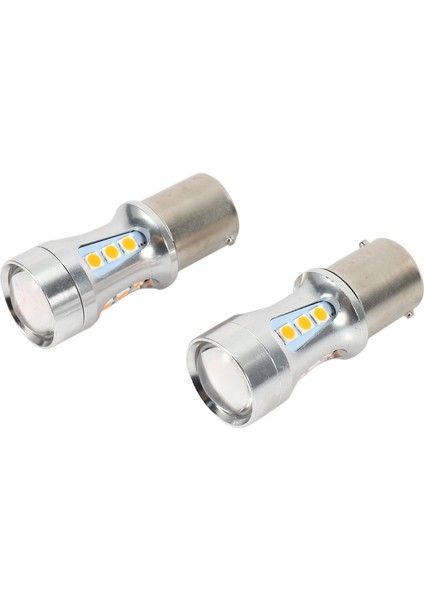 P21W Cips 6000K Ters Lamba Drl Araba Kuyruk Ampulü, Gümüş (Sarı Işık) (Yurt Dışından) fırsatları