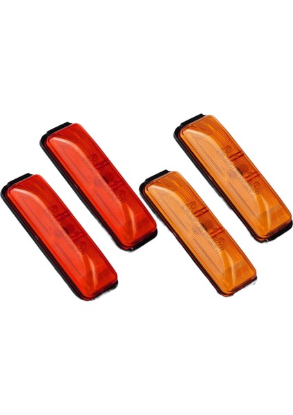 Römork Kamyon Için DC12V LED Çamurluk Su Geçirmez Yan Sinyal Işığı (Yurt Dışından)