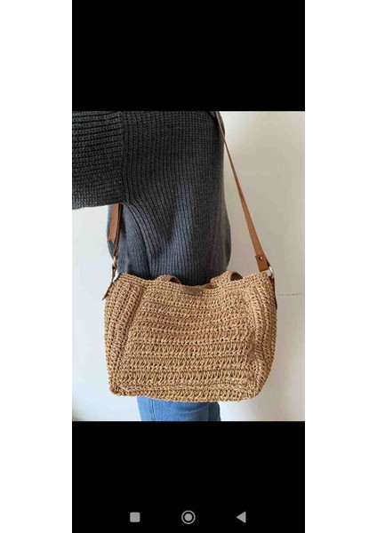 Kadin Kağıt Ip Astarli Omuz Çantası fiyatları