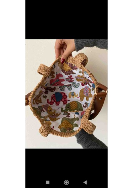 Kadin Kağıt Ip Astarli Omuz Çantası modelleri