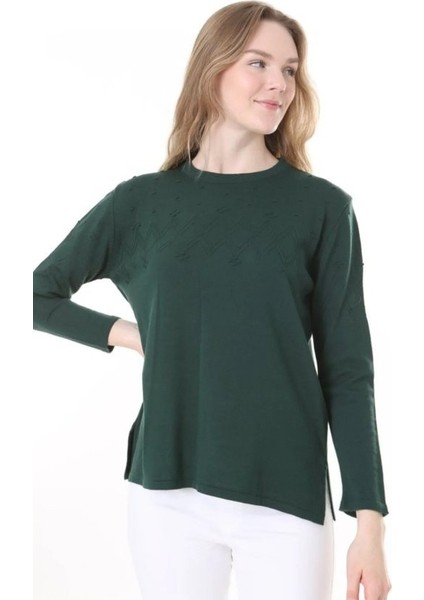 Kadın Ince Triko Günlük Mevsimlik Kazak modelleri