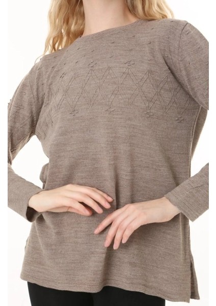 Kadın Ince Triko Günlük Mevsimlik Kazak modelleri