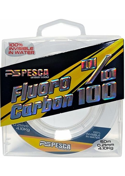 Pesca 50MT Fluorocarbon Misina