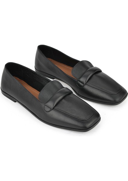 , Hakiki Deri Kadın Ayakkabı 1511044Z202 Siyah fiyatları