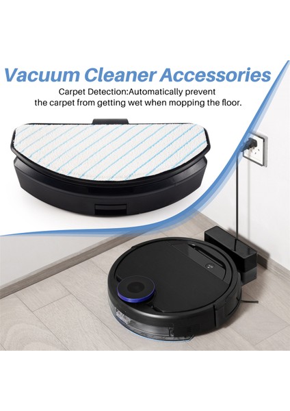 Ecovacs Deebot Ozmo T8/t8+/t9 Için Elektrikli Süpürge Su Deposu Paspas Bezi (Yurt Dışından) fırsatları
