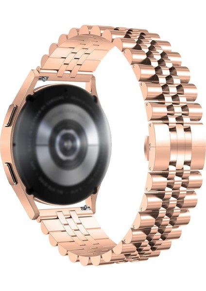 Beş Boncuklu Paslanmaz Çelik Kordonlu Saat 20MM (Yurt Dışından) fırsatları