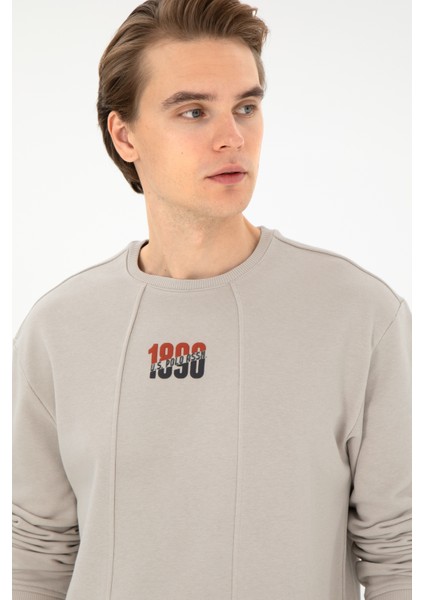 Erkek Taş Sweatshirt 50293430-VR049