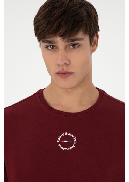 Erkek Bordo Sweatshirt 50293436-VR014 fiyatları
