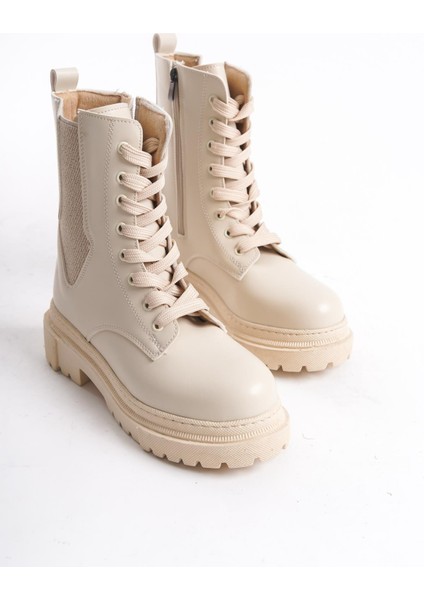 Kadın Günlük Postal Bot Rahat Kalıp Yüksek Taban Fermuarlı Bağcıklı Kadın Bot fırsatları