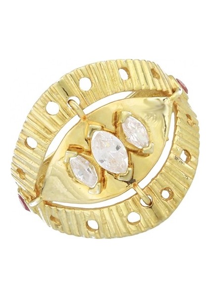 Göz Gümüş Yüzük MS2452