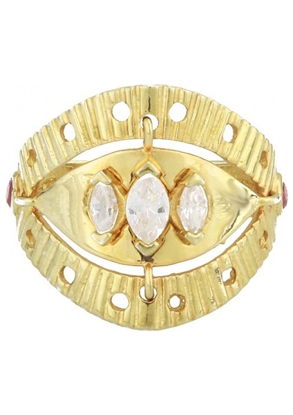 Göz Gümüş Yüzük MS2452 fiyatları