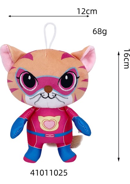 4 Parçalı Set 16CM Superkitties Oyuncak Peluş (Yurt Dışından)