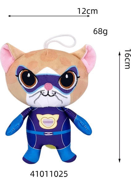 4 Parçalı Set 16CM Superkitties Oyuncak Peluş (Yurt Dışından)