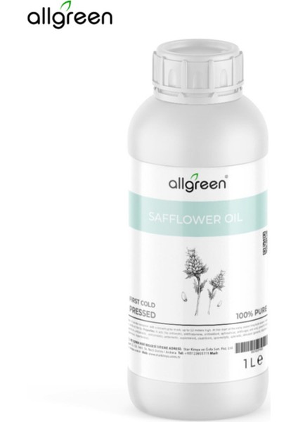 Aspir Yağı - Safflower Oil - 100 ml - Sabun ve Kozmetik Üretimi İçin Doğal Bir Hazine