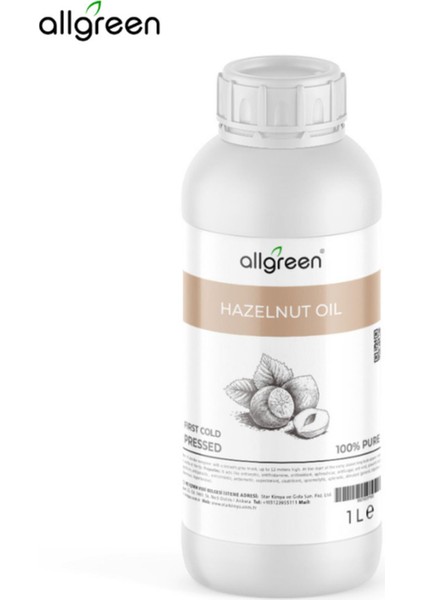 Fındık Yağı 100 ml - Sabun Yapımı İçin Doğal ve Nemlendirici Yağ