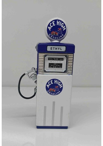 1:18 Ölçek Yakıt Gas Pompası // Metal Dekoratif Genişlik 4cm Yüksekliği 12 cm Dir fiyatları